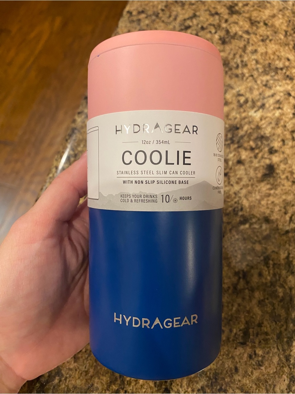 Hydragear Coolie Slim Can Cooler - Pink & Blue